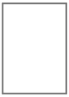Simple rectangle frame clipart