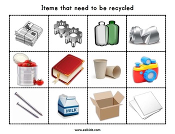 Earth Day Recycle Activity