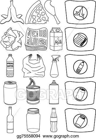 recycle clipart items