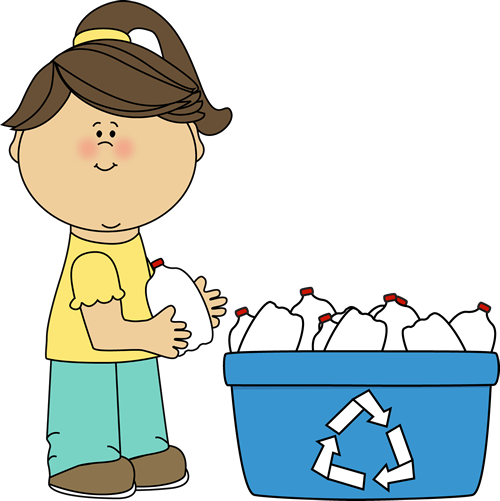 recycle clipart people