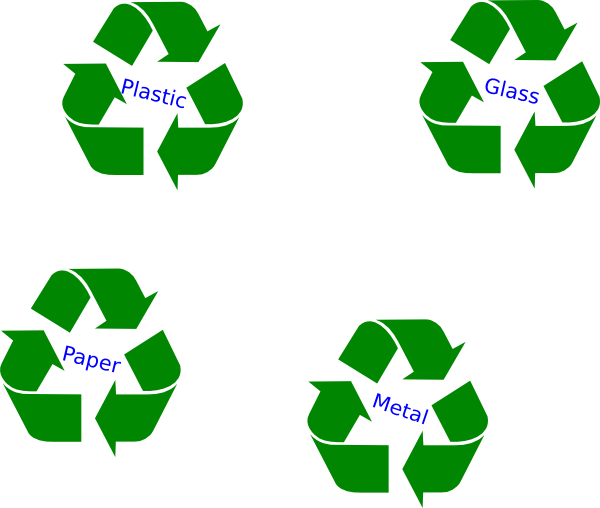 Recycling clipart free.