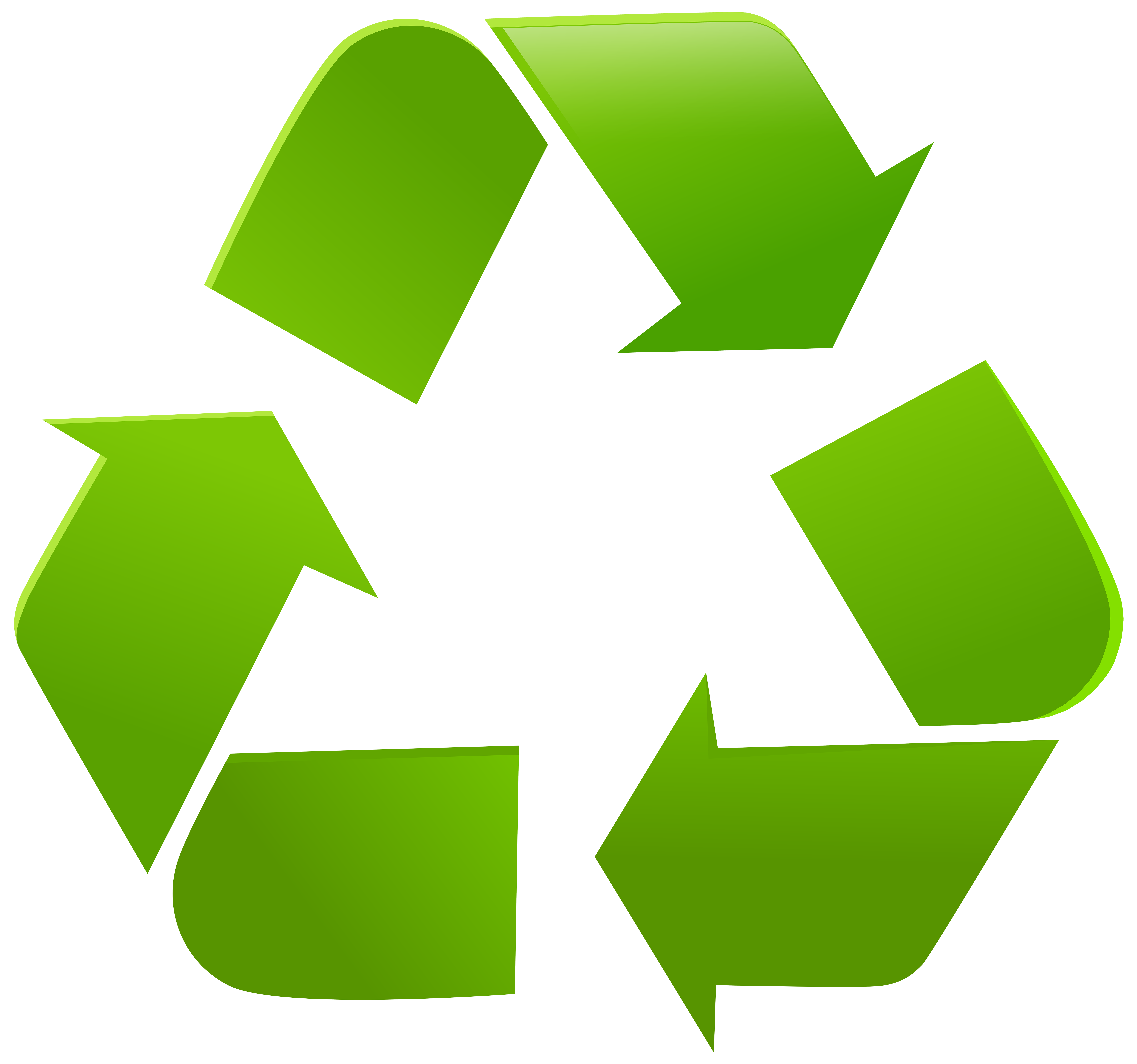 Recycle symbol png.