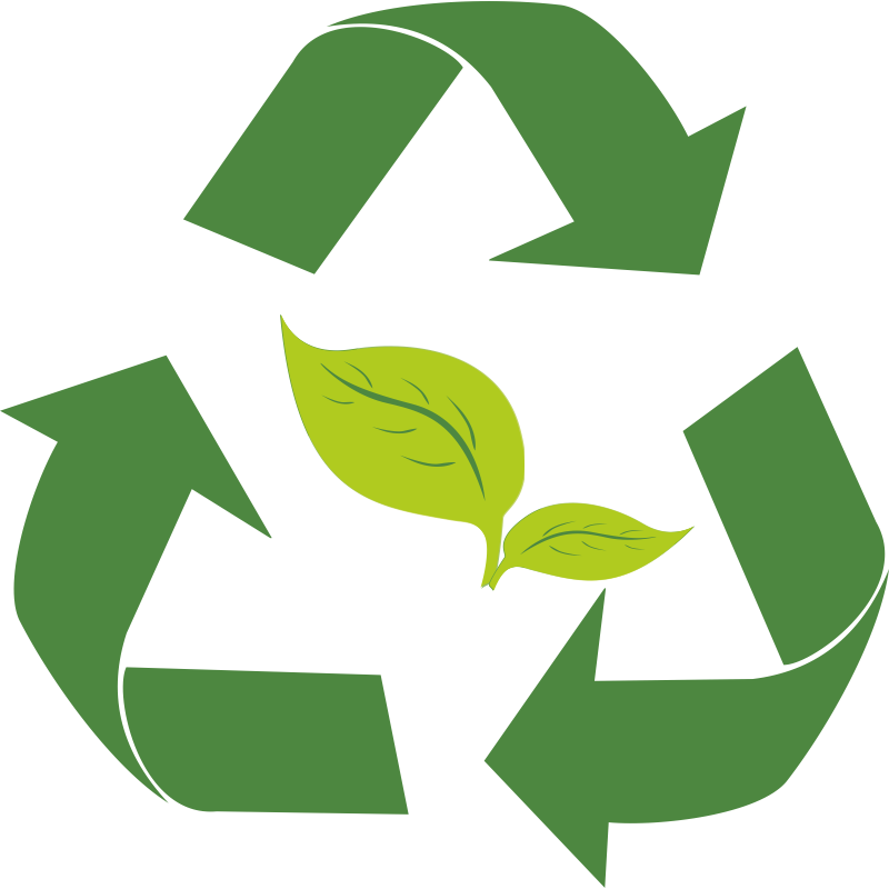 Electronic waste Recycling symbol Recycling bin