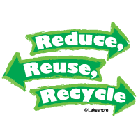 Reduce reuse recycle.