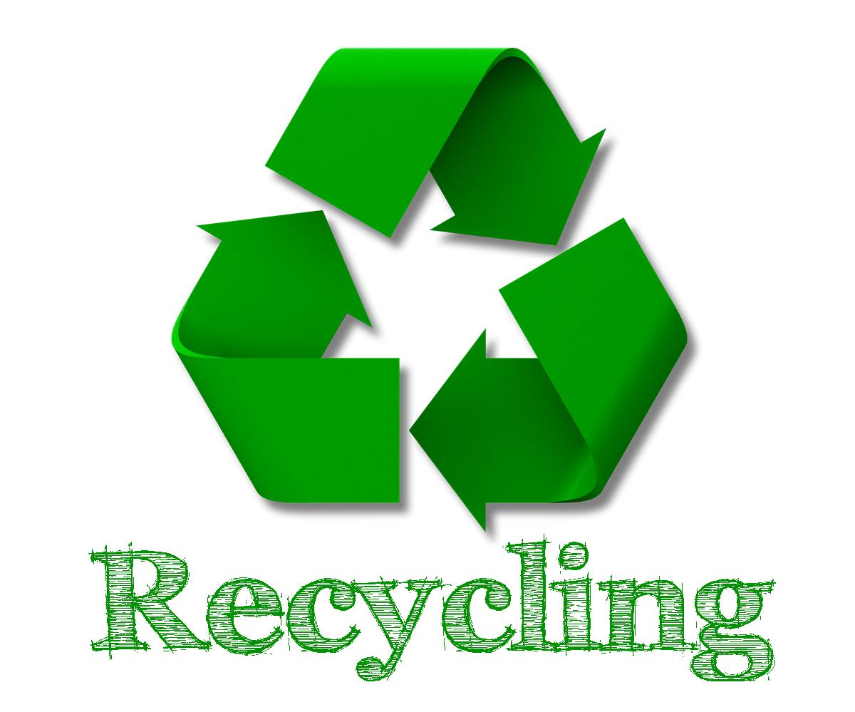 Free recycling symbol.
