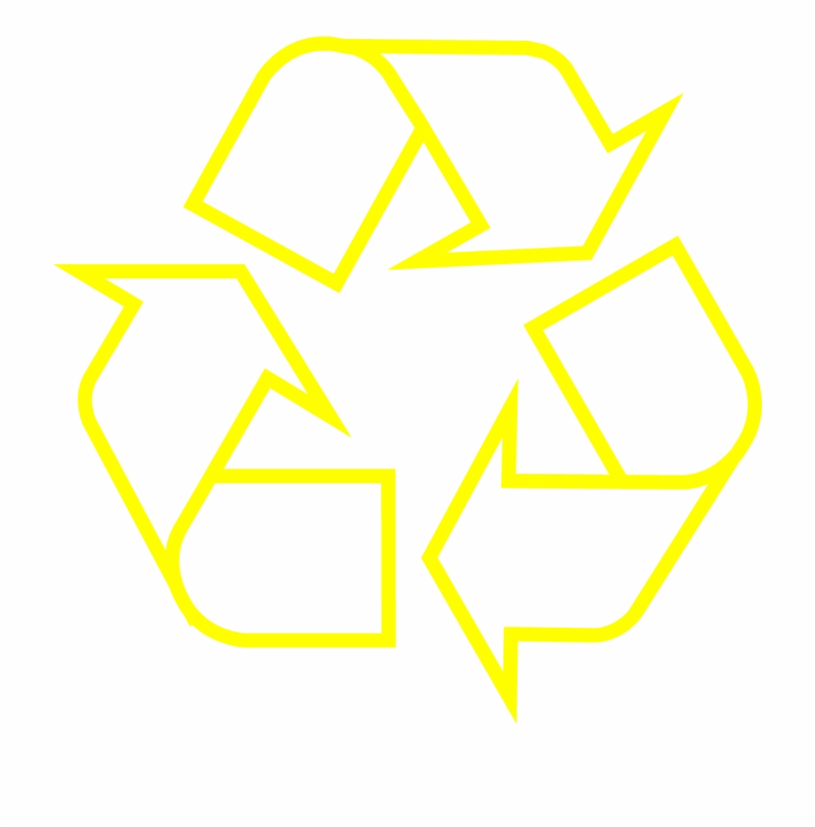 Yellow universal recycling.