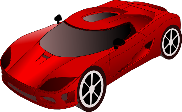 Red car clipart.