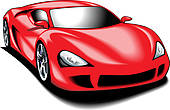red car clipart fancy
