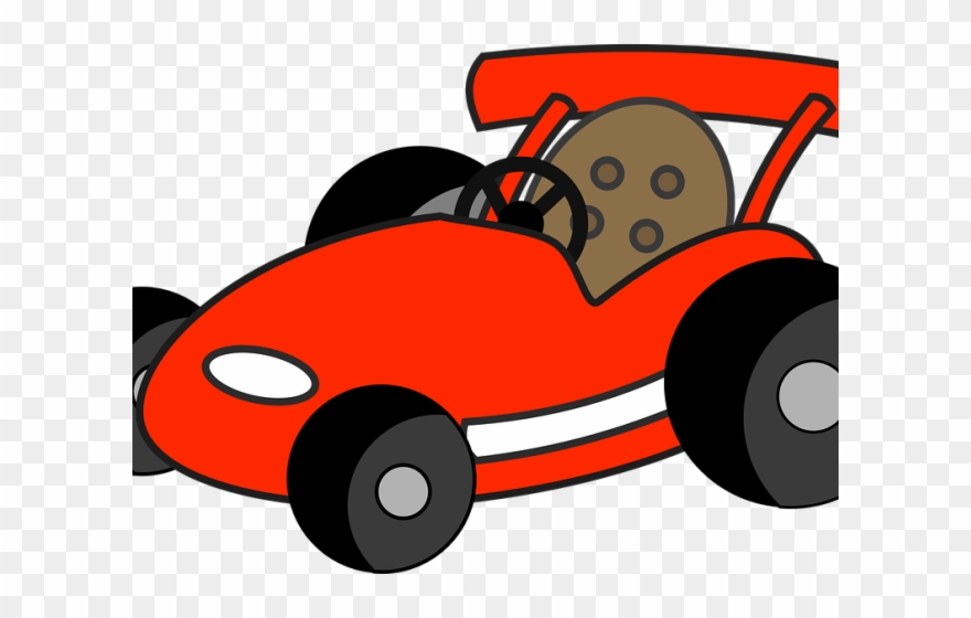 Race Car Clipart Red