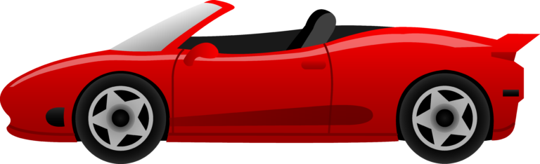 Sports car clipart side view free images