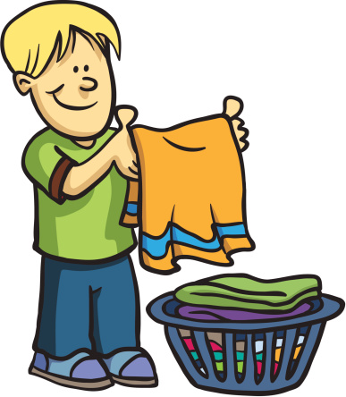 Chores clipart responsible child, Chores responsible child