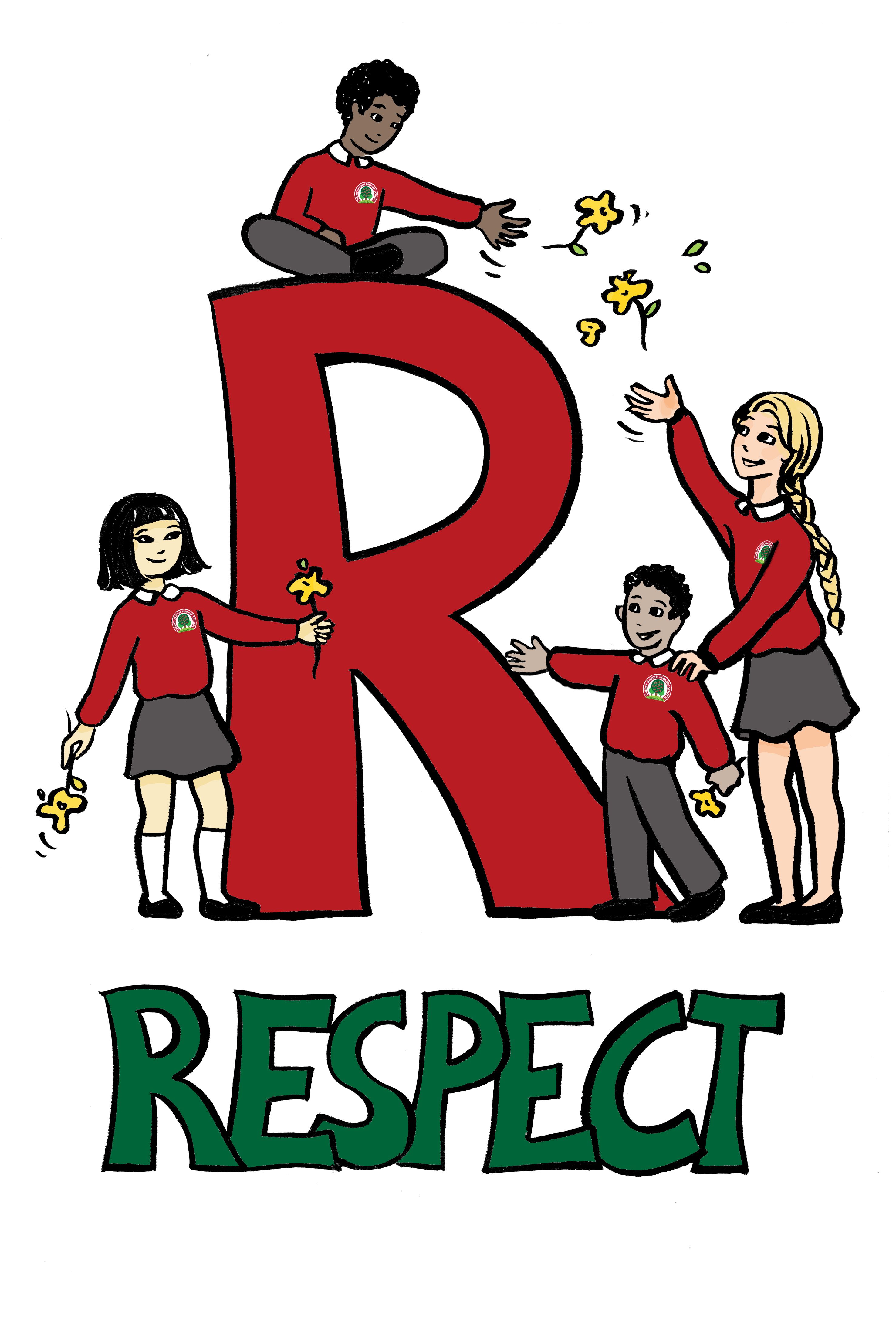 Showing Respect Clipart