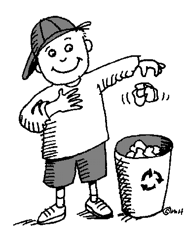 Responsibility clipart black and white