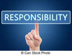 Responsibility stock illustration.
