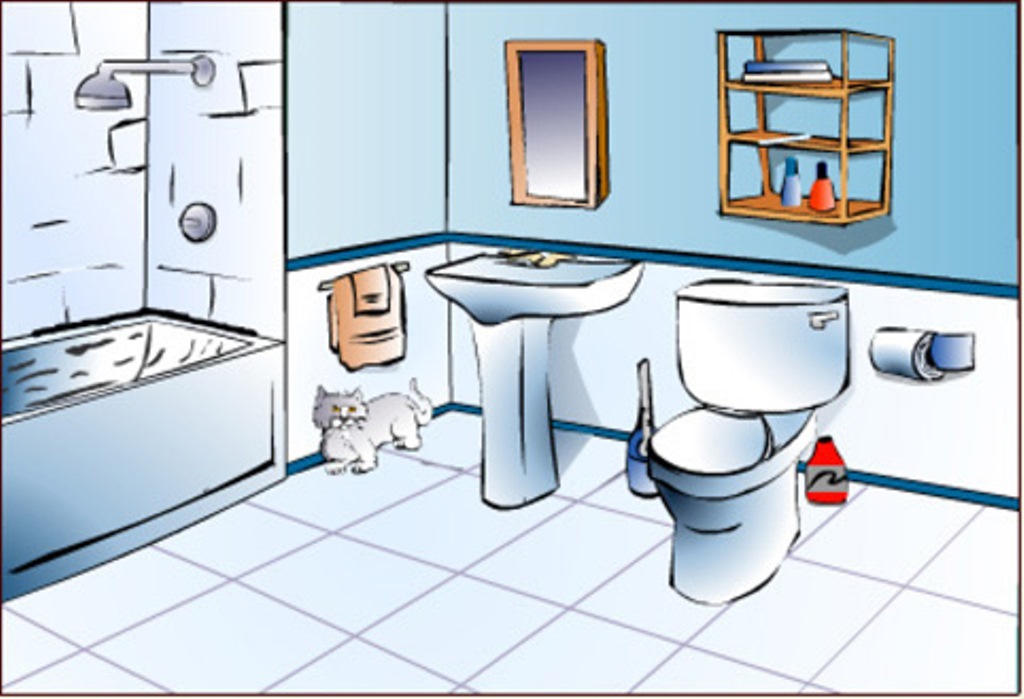 Free Bathroom Background Cliparts, Download Free Clip Art
