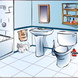 Bathroom Cartoon Clipart Clipart Kid Bathroom Clipart In
