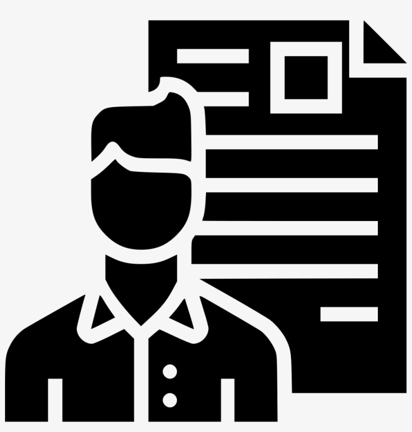 Man Resume Document Employee Shortlisted Portfolio