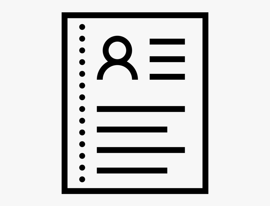 Resume Transparent Png Icon