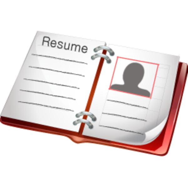 Free resume cliparts.