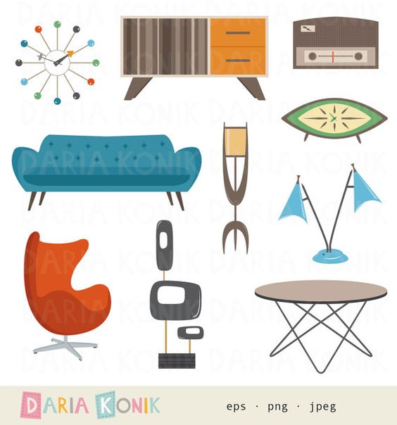 Free Mid Century Cliparts, Download Free Clip Art, Free Clip