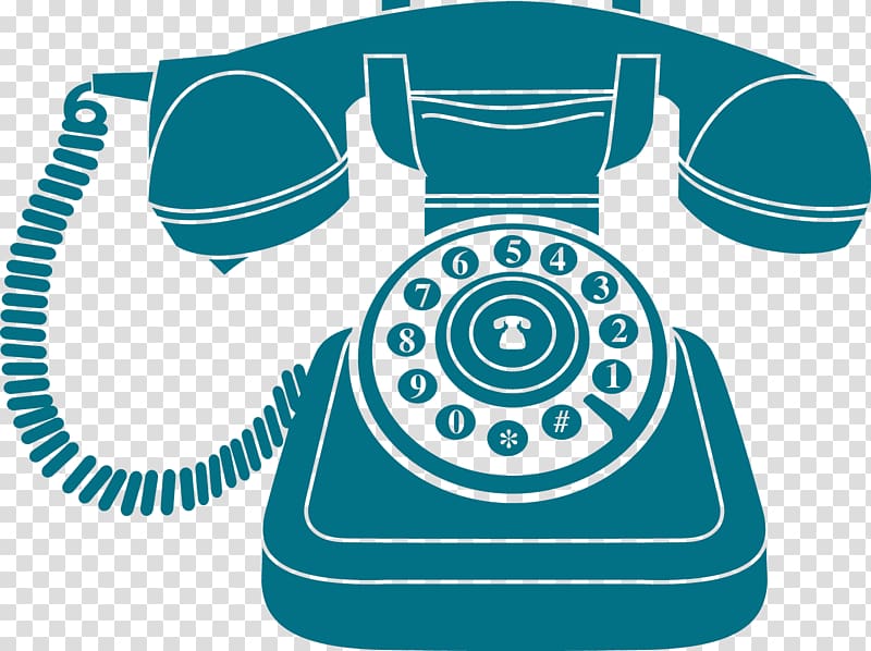 Telephone Retro style , Phone transparent background PNG
