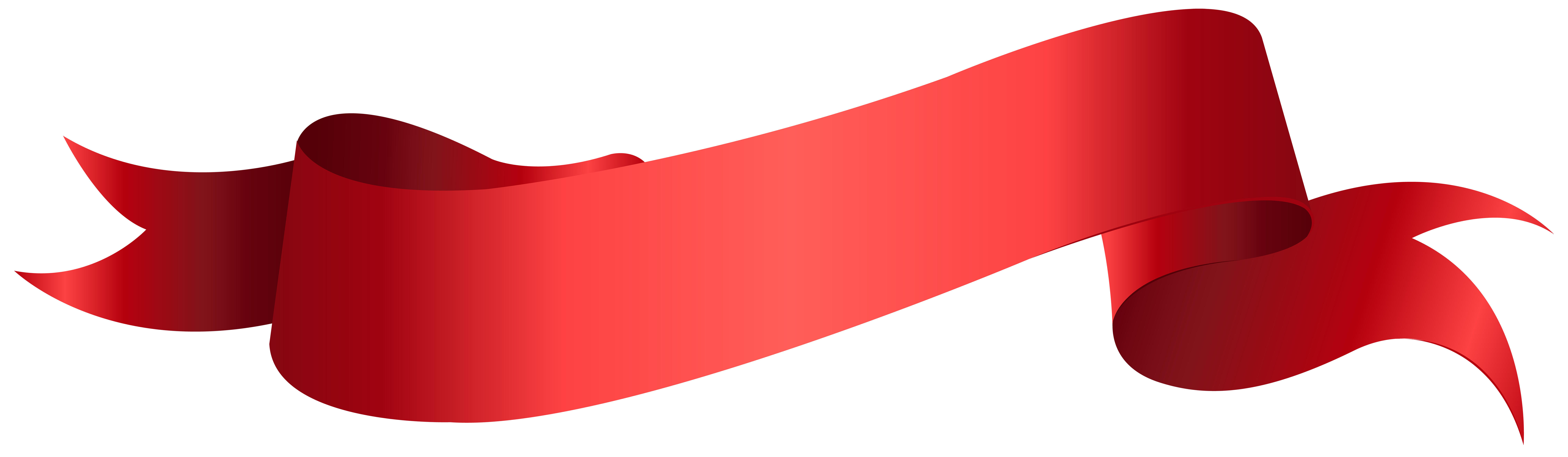 Banner Red PNG Clip Art Transparent Image