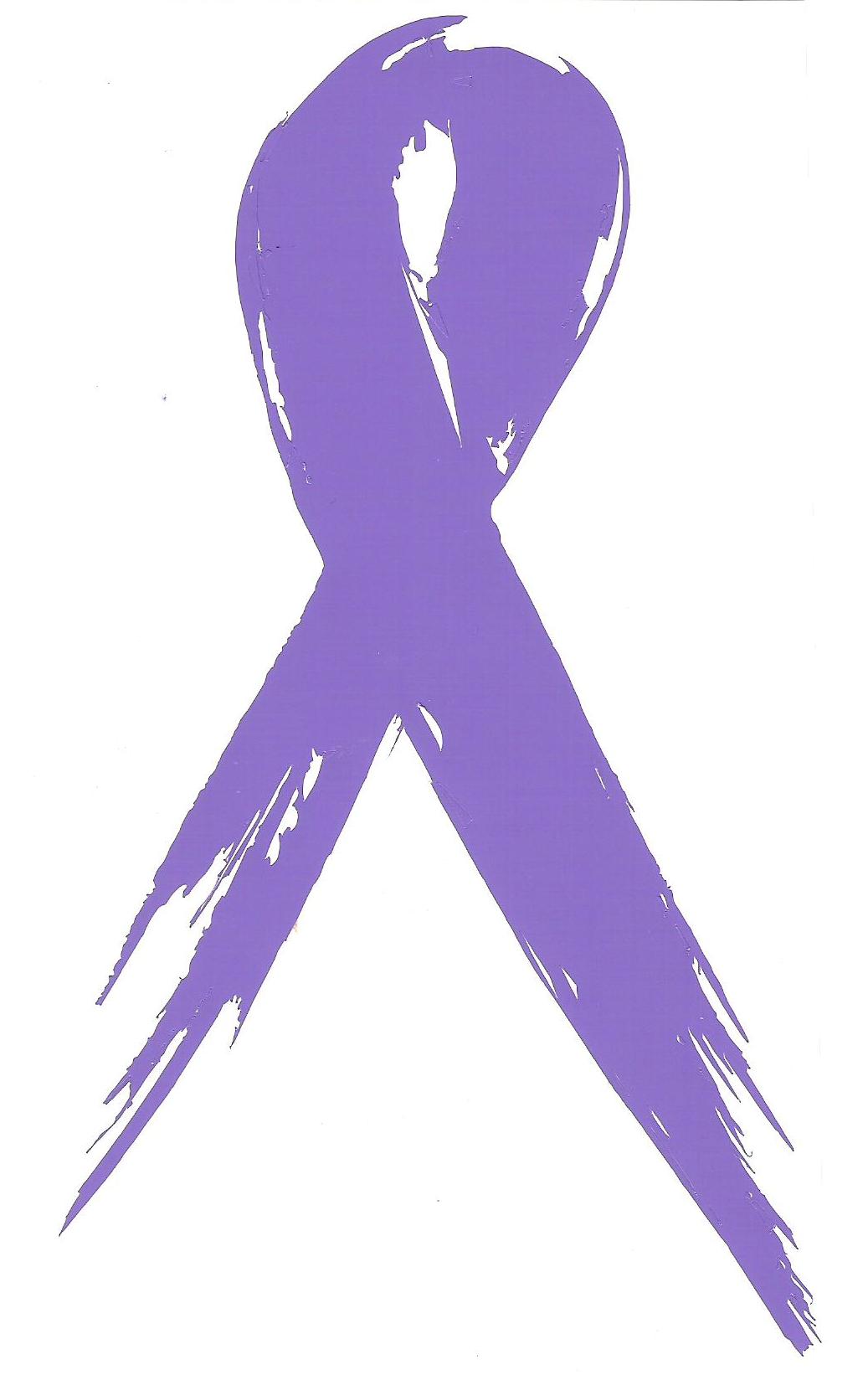 Cancer ribbon pancreatic cancer color clipart kid