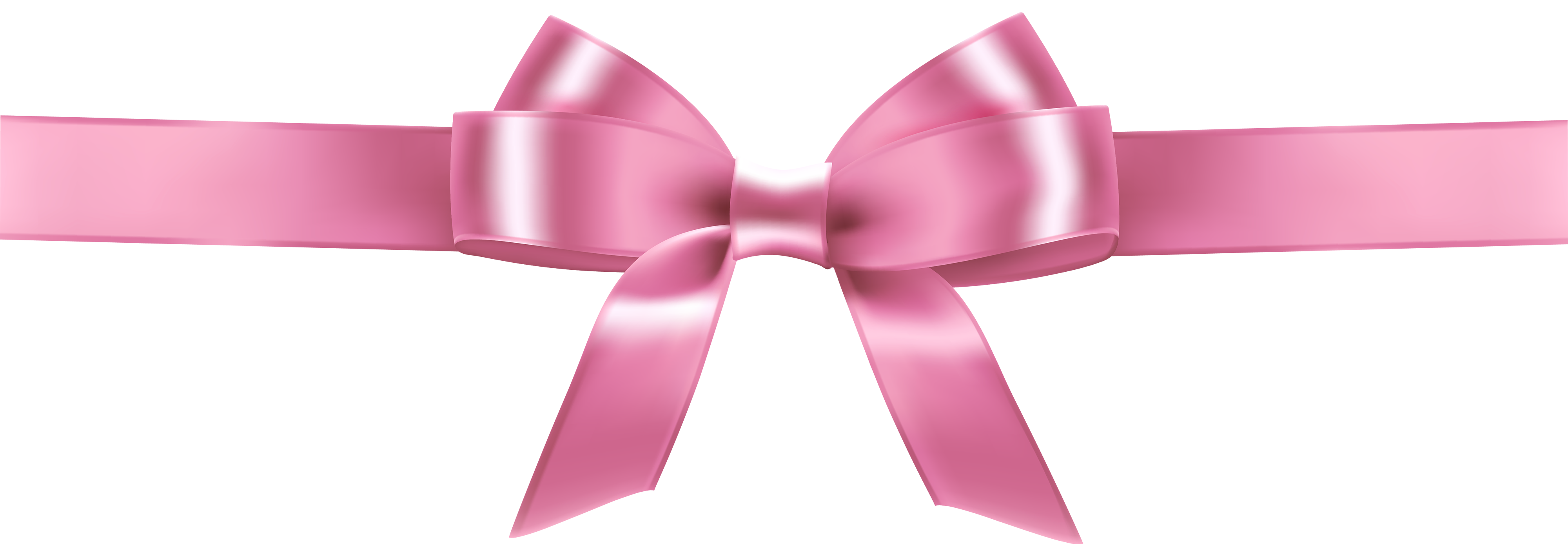 Pink Ribbon PNG Clipart