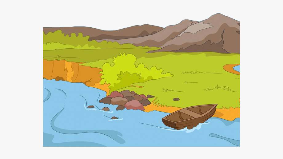 Scenery Clipart River Bank