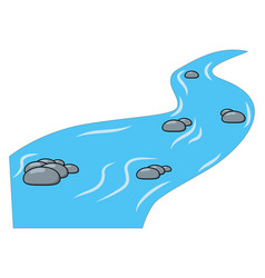 Flowing River Clipart Vector Images