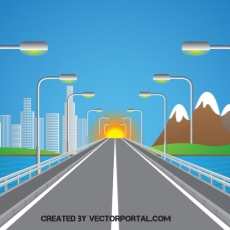 Road clipart background.