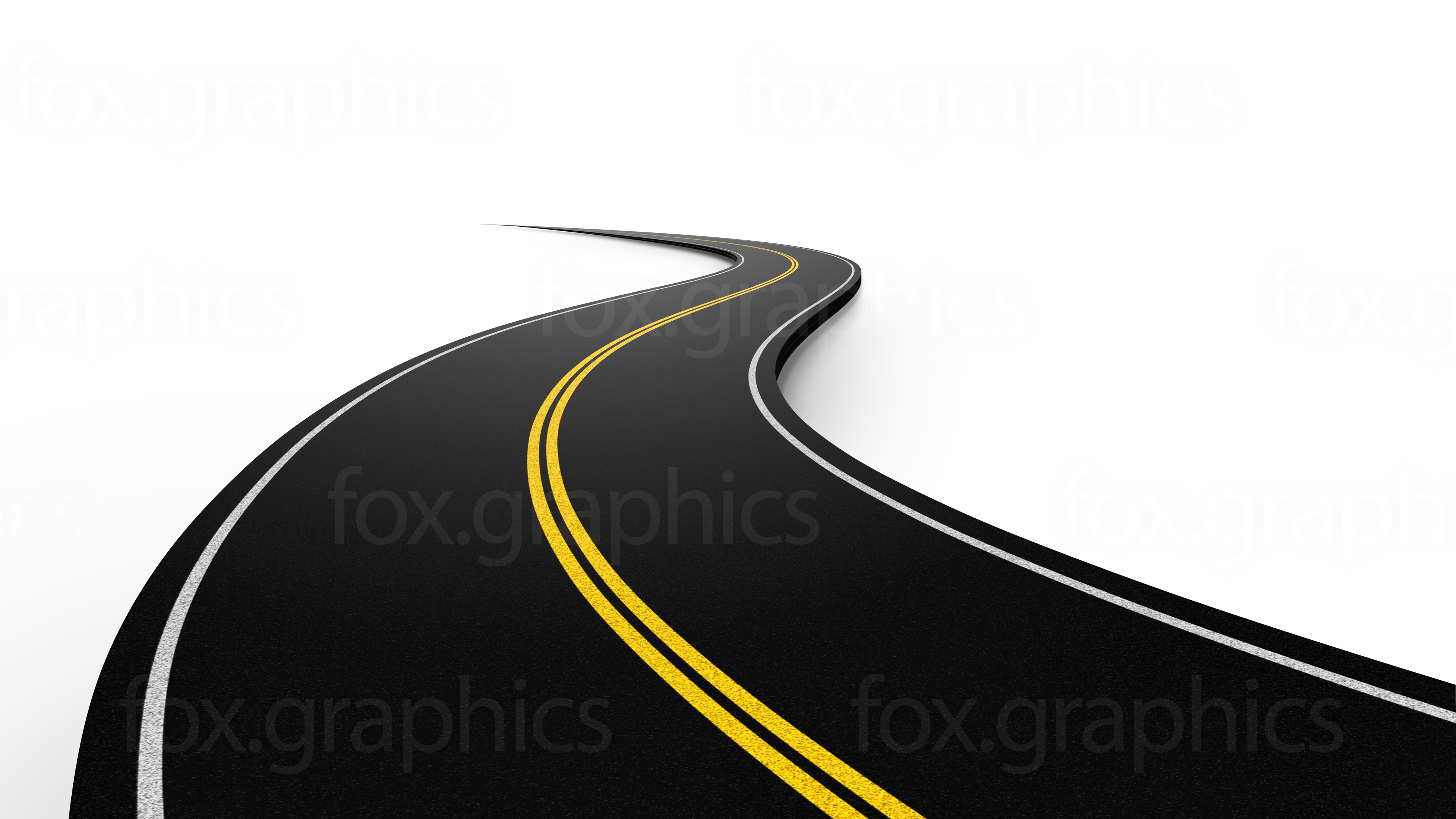 Free curved road.