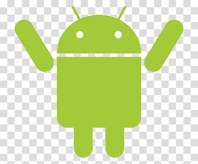 Android logo, Android Robot Winner transparent background