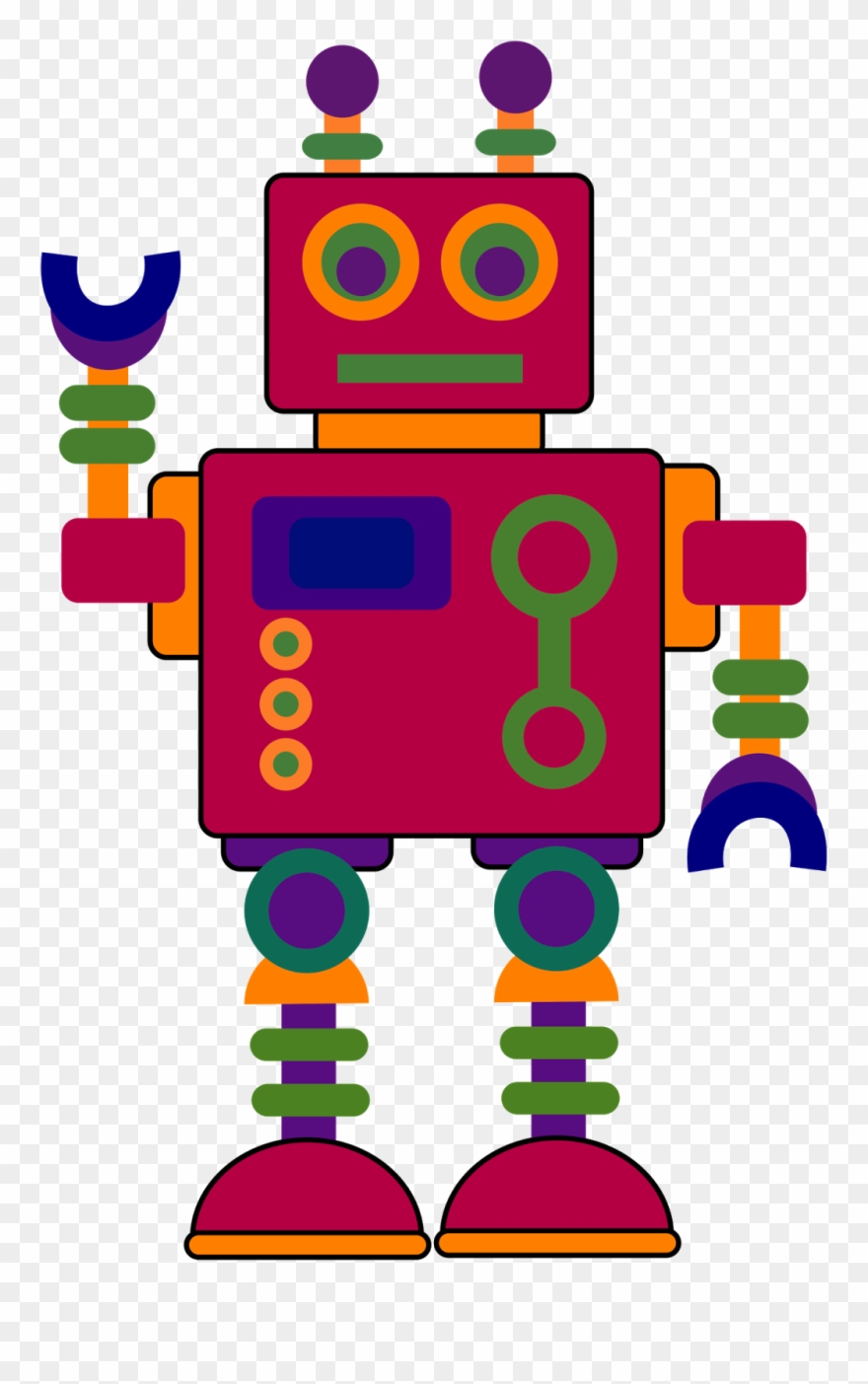 Robot clipart library.