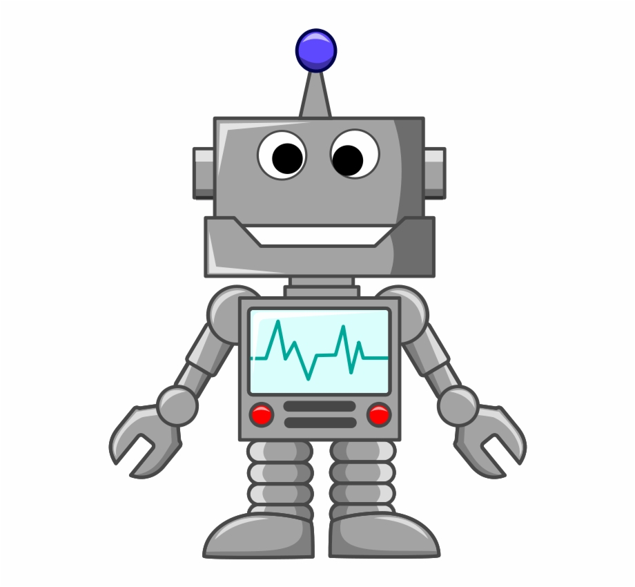Cartoon Robot Clipart