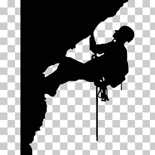 Sport climbing Mountaineering Logo, rock climbing PNG