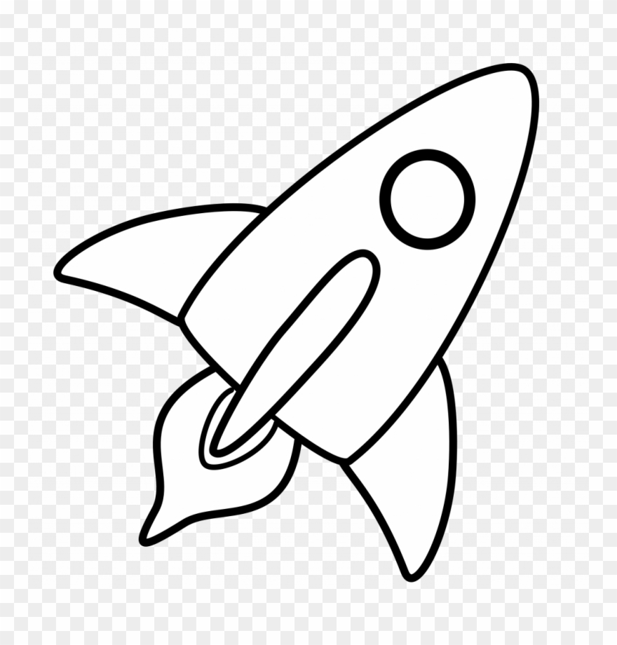 Picture Christmas Rocket Ship Coloring Pages