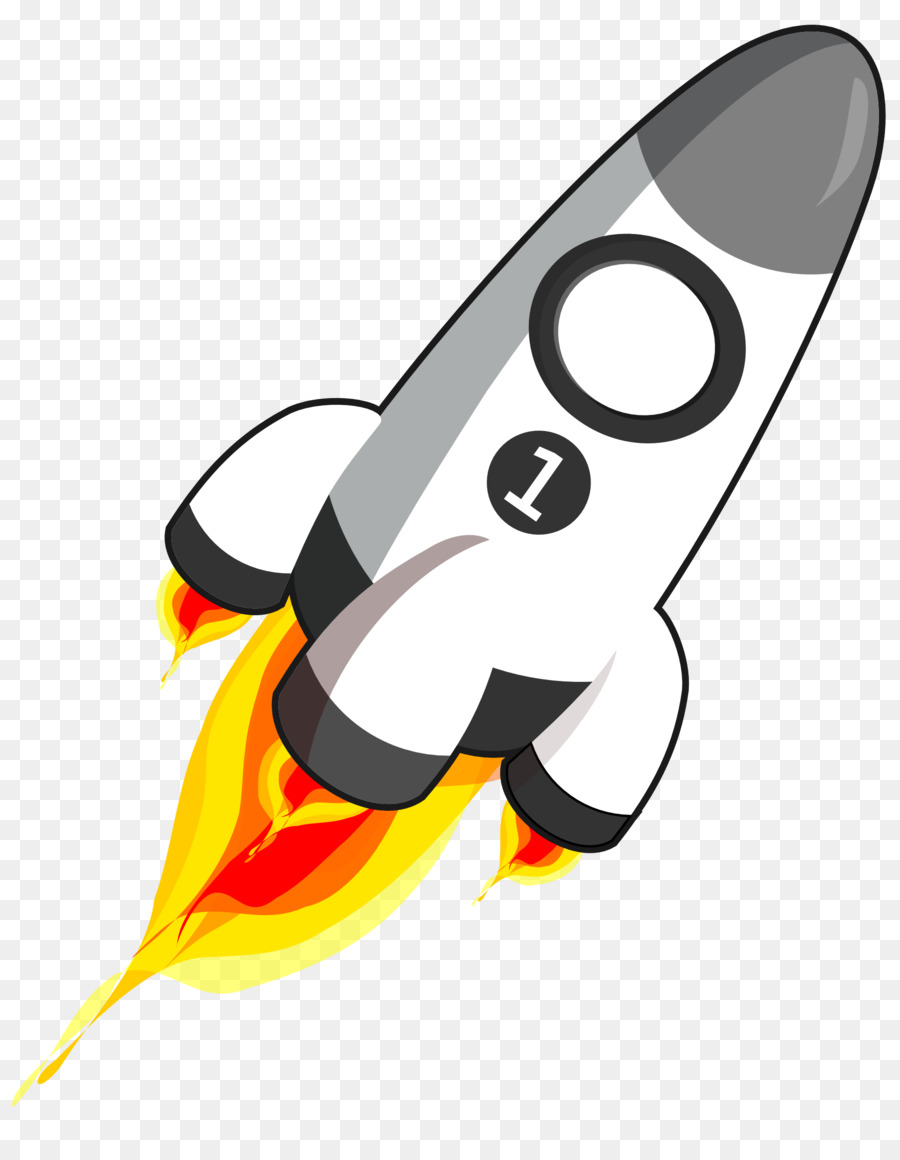 Cartoon Rocket clipart