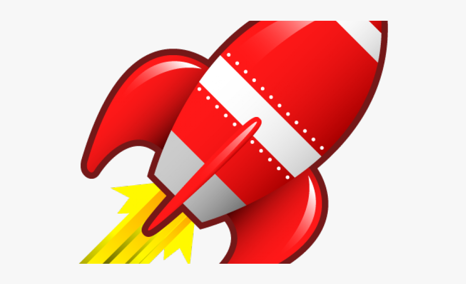 Red Rocket Clipart, Cliparts