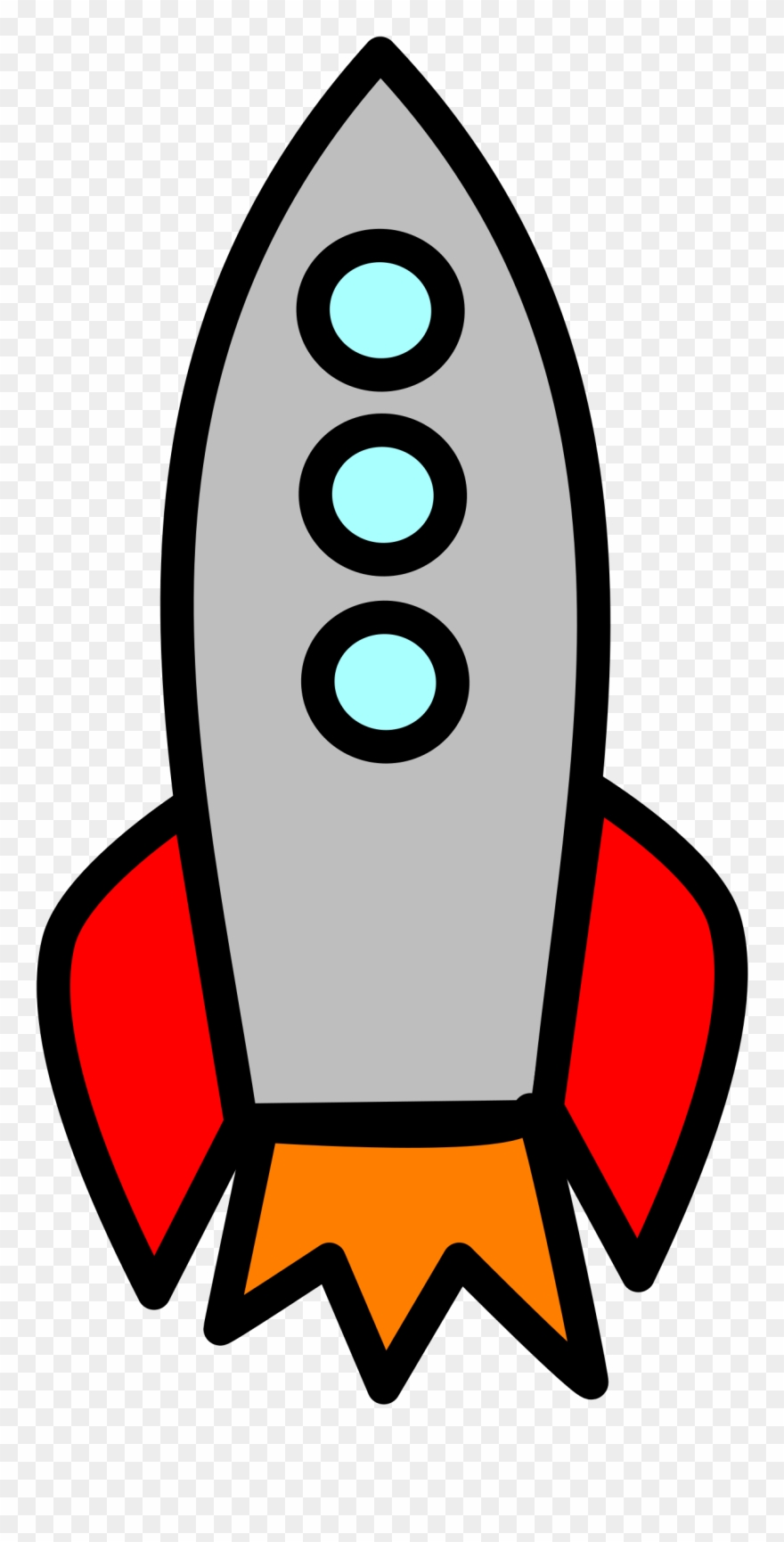 Rocket clipart nuclear.