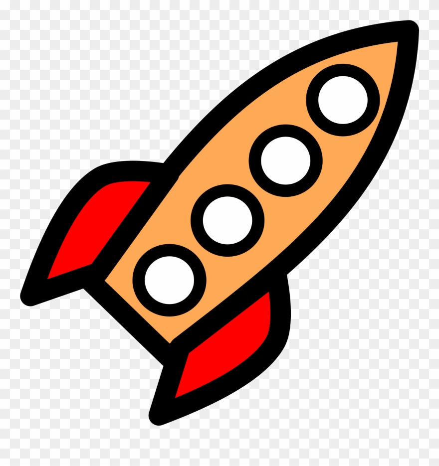 Spaceship Spacecraft Clipart Cartoon Rocket Clip Art