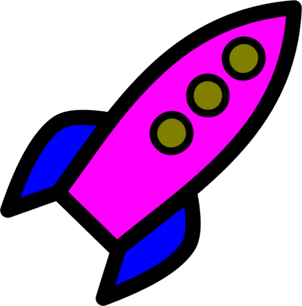 Free purple rocket.