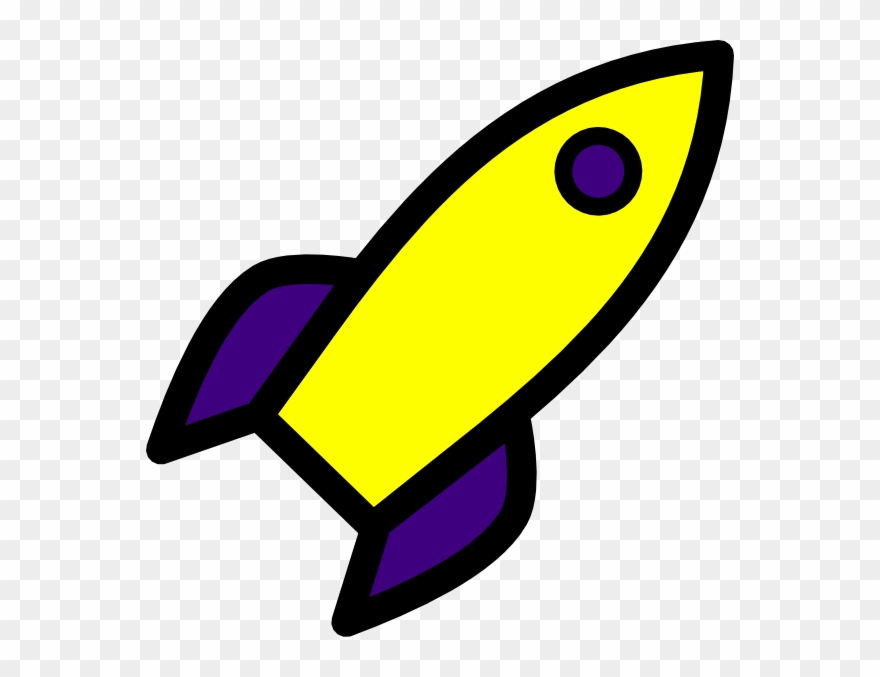 Purple rocket cliparts.