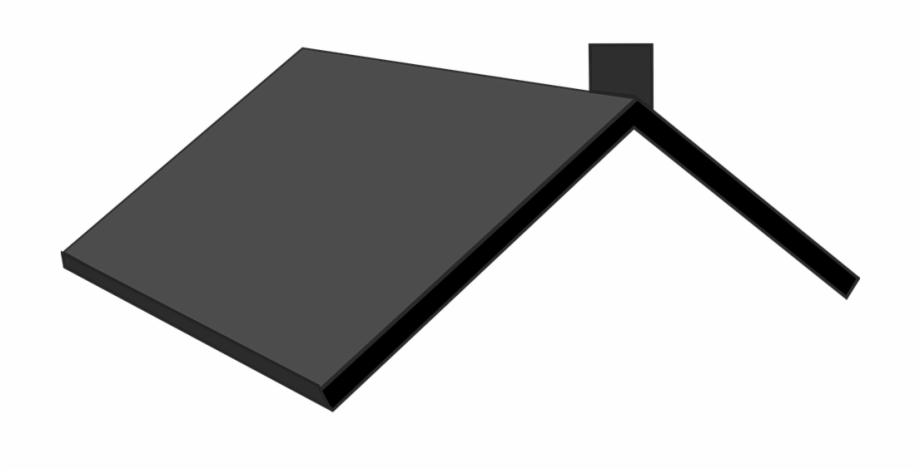 Roof Clipart Black And White, Transparent Png Download For