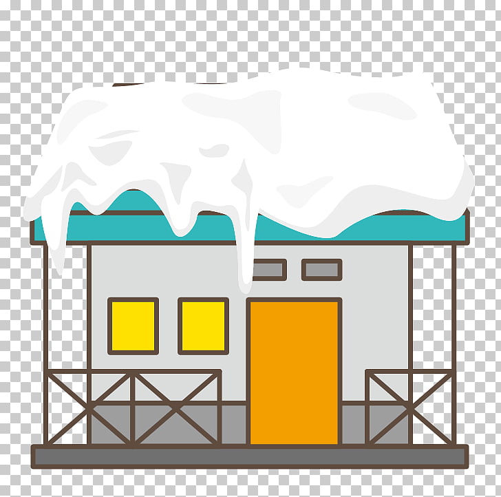 Roof House, colored houses roof snow PNG clipart
