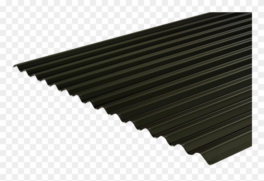 Clip Art Black And White Corrugated Roofing Profile