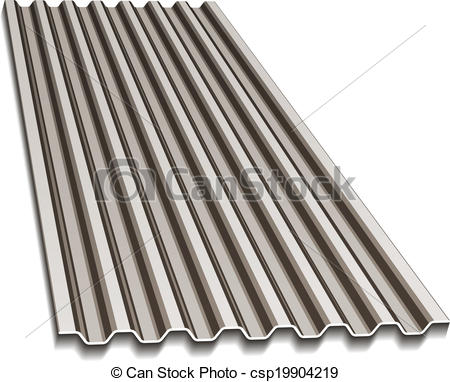 Steel roof clipart