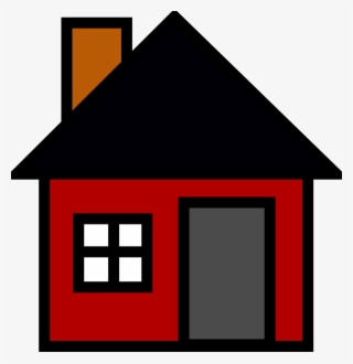 House,Roof,Property,Red,Home,Line,Clip art,Shed,Illustration