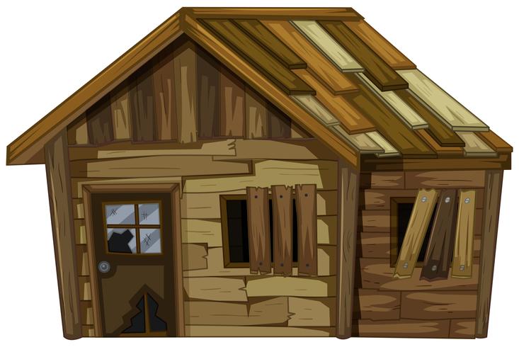 roof clipart wooden house