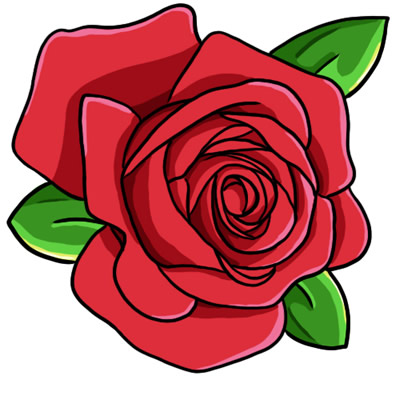 Free rose cliparts.